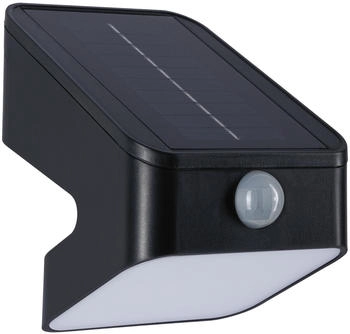 Paulmann 94608 Lesly Solar-Wandstrahler mit Bewegungsmelder 5.5W Warmweiß Anthrazit