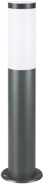 Monzana Gartenleuchte, Außenleuchte, Edelstahl 50cm Strom Außenlampe Pollerleuchte Stehend Außen Anthrazit, Anthrazit