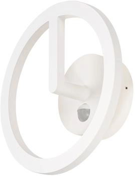 SLV Q-RING Wandleuchte mit Sensor weiß 3000K