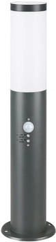 Monzana Gartenleuchte, Außenleuchte mitSteckleuchte Einstellbar Edelstahl 50cm IP44 Außenlampe Wegeleuchte Außen Anthrazit, Anthrazit