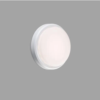 Faro Barcelona Wandleuchte TOM 220 LED 11W 3000K IP65 ABS mattweiß L:22cm H:22cm Ø22cm (70683)
