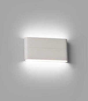 Faro Barcelona Faro Outdoor LED Wandleuchte ADAY 175, 2x6,5W, 3000K, IP54, weiß matt (70646)