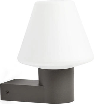 Faro Barcelona Faro 74432A-02, Wandbeleuchtung für den Außenbereich, Dunkles Grau, Aluminium, IP44, I, E27