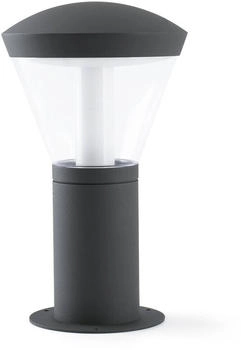 Faro Barcelona Faro LED Pollerleuchte SHELBY 330 10W, 3000K, IP65, dunkelgrau (75537)