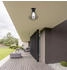 Globo Lighting - HORACE - Außenleuchte Edelstahl schwarz, 1x E27 LED (31358)