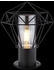 Globo Lighting - HORACE - Außenleuchte Edelstahl schwarz, 1x E27 LED (31358)