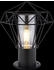 Globo Lighting - HORACE - Außenleuchte Edelstahl schwarz, 1x E27 LED (31358)