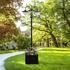 Outsunny Solarleuchte Gartenlicht 3-köpfige Lampe mit Blumentopf-Basis (DE842-1350431)