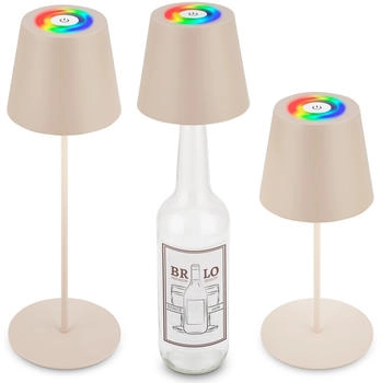 Briloner LED-Tischleuchte Calida Beige (7510011)