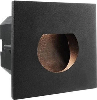 Deko-Light Abdeckung RUND für LED Wandeinbauleuchte LIGHT BASE II COB OUTDOOR, 10 x 10cm, Abstrahlwinkel 63°, Aluminium, Weiß, S (D-930424)