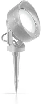 IDEAL LUX Outdoor Erdspießleuchte TOMMY, IP66 IK10, GX53, dreh-/schwenkbar, inkl. 7W 4000K, Resinharz, Grau (IDEA-145334)