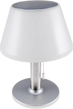 ChiliTec Solar LED Akku-Tisch-Leuchte warmweiß IP44 Steh-Lampe f Innen & Außen-Bereich 5W (Solartischleuchte)