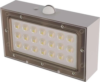 EMOS LED-Solarstrahler mit Bewegungssensor LED/3,7V 1200mAh 4000K IP65 weiß (EMS1237)