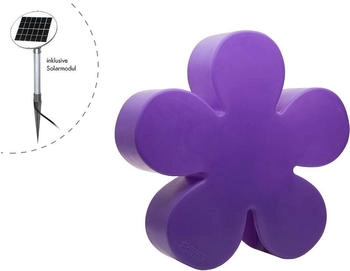 8 seasons 8 seasons - Motivleuchte Shining Flower Durchmesser 40 cm lila Solar (11132406S)