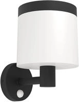 EGLO LED Solarleuchte "Pantete Solarleuchte, Wandlampe, Au&szlig;enlampe, Kunststoff,