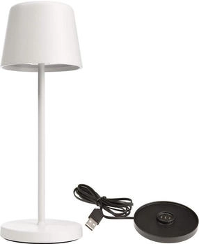 Deko-Light LED Akkuleuchte Canis Mini 2,3W 110lm 2200/3000K Wei&szlig; Dimmbar 3.7 V/DC (620207)