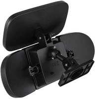 GLOBO LIGHTING LED Solarleuchte "SOLARLEUCHTE KUNSTSTOFF SCHWARZ MATT, 1XLED"