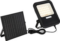 GLOBO LIGHTING LED Solarleuchte "SOLARLEUCHTE KUNSTSTOFF SCHWARZ MATT, 1XLED"