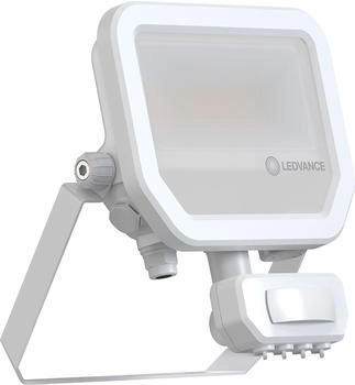 LEDVANCE LED-Außenstrahler FL PFM, 17W 4000K, 2.400 lm, Bewegungsmelder, Netzbetrieb, weiß (309502)