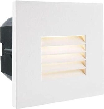 Deko-Light Abdeckung Gitter Weiß für LED-Einbauleuchte Steps Outdoor (92531)