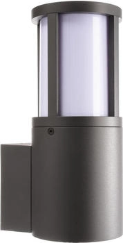 Deko-Light Wandaufbauleuchte Facado II rund opal IP65 1xE27 Grau (731154)