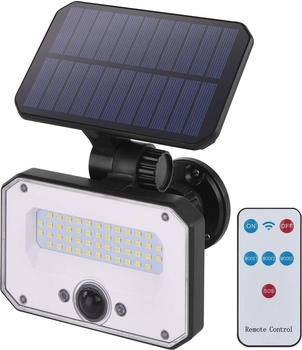 EMOS LED-Solarstrahler mit Bewegungssensor SPILO LED/3,7V 3600mAh 4000K IP54 + FB (EMS1189)