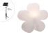 8 seasons Shining Flower LED Solar- / Dekoleuchte, Ø: 40 cm weiß, 32404S
