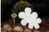 8 seasons Shining Flower LED Solar- / Dekoleuchte, Ø: 40 cm weiß, 32404S