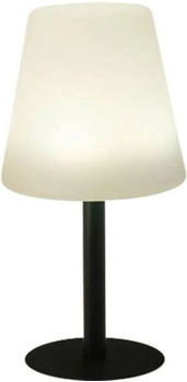 Spetebo LED Solar Garten Tischleuchte - 30 x 15 cm - Outdoor Lampe mit 6-fach Farbwechsler