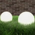 vidaXL 2X LED Kugelleuchte 20cm PMMA Kugellampe Gartenlampe Außenleuchte Lampe (50654)