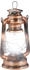 Relaxdays LED Laterne Sturmlaterne LED, Kupfer, Kupfer Transparent