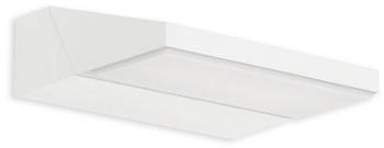 Telefunken LED Außenwandleuchte, Außenwandlampe, Kopf drehbar, 10 Watt, 1.100 Lumen, 4.000 Kelvin, IP44, Weiß, 172x141x52mm (LxBxH) (312606TF)