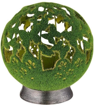 Globo Solarleuchte Außenlampe LED Kugel Gartenleuchte Grün [EEK: Nicht bewertet] (GL8154)