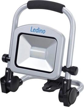Ledino LED-Standstrahler 20W Fluter Charlottenburg 20B, 20W, 6500K, silber mit Tragegriff tageslichtweiss (11160206006011)