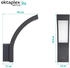 Oktaplex LED Außenlampe anthrazit Wandleuchte Außenleuchte IP54 Außenwandleuchte [ : ] (17039.3K)