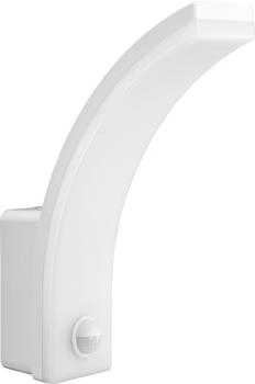 Maclean Wandleuchte Wandlampe Au&szlig;enlampe Gartenlampe LED Bewegungsmelder, Wei&szlig; [EEK: E] (MCE512 W)