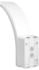 Maclean Wandleuchte Wandlampe Außenlampe Gartenlampe LED Bewegungsmelder, Weiß [EEK: E] (MCE512 W)