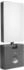 Maclean Wandleuchte Wandlampe Außenlampe LED Bewegungsmelder Grau ,IP65,10W,800lm,4000K [EEK: F] (MCE516 GR)