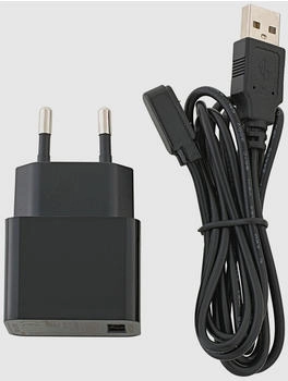 Sigor Nuindie Easy-Connect Ladekabel inkl Netzteil Ersatzteil Schwarz 1.200mm (4509801)