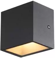SLV 1005148 SITRA S, LED Outdoor Wandaufbauleuchte, anthrazit, CCT switch...