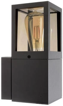 Deko-Light Wandaufbauleuchte Facado II eckig get&ouml;nt IP65 1xE27 Grau (731151)