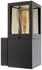 Deko-Light Wandaufbauleuchte Facado II eckig getönt IP65 1xE27 Grau (731151)