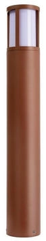Deko-Light Pollerleuchte Facado II rund opal 650mm 1xE27 IP65 Rost (730502)