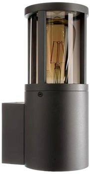 Deko-Light Wandaufbauleuchte Facado II rund getönt IP65 1xE27 Grau (731153)