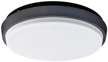Näve Außen-Wandleuchte Außenwandleuchte LED Wandleuchte Außen Wandlampe Deckenleuchte, IP54, LED fest integriert, warmweiß, Deckenlampe (1276197)