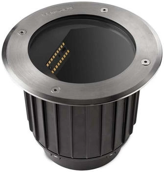 LEDS-C4 Bodeneinbauleuchte IP65-IP67 GEA WALL WASHER Ø225MM LED 24W 4000K AISI316-EDEL (LEDS-55-9910-CA-CM)