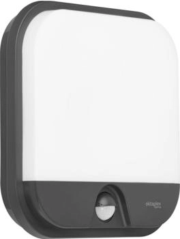 Oktaplex Außenlampe mit Bewegungsmelder Cera IP54 1850lm anthrazit 19,5W 230V