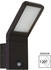 Maxkomfort LED Außenleuchte Außenlampe Wandleuchte Standleuchte Edelstahl Wegeleuchte 337 Wandleuchte mit Bewegungsmelder (MA-KH-337A1)
