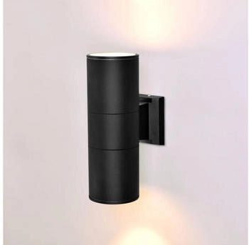 Maxkomfort Wandleuchte 1258, ohne Leuchtmittel, Außenwandleuchte, schwarz, Ø 10.8 cm (MA-1258-BB)
