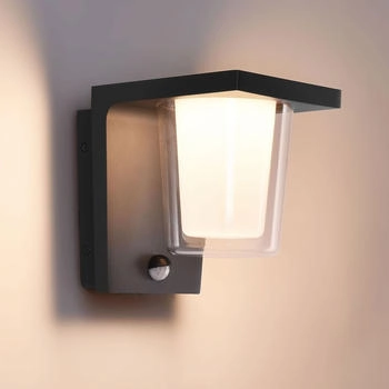 Maxkomfort Wandleuchte UMAX, mit Sensor, Warmweiß, 3000K, Außenwandleuchte (MA-18204A1-UMAX)